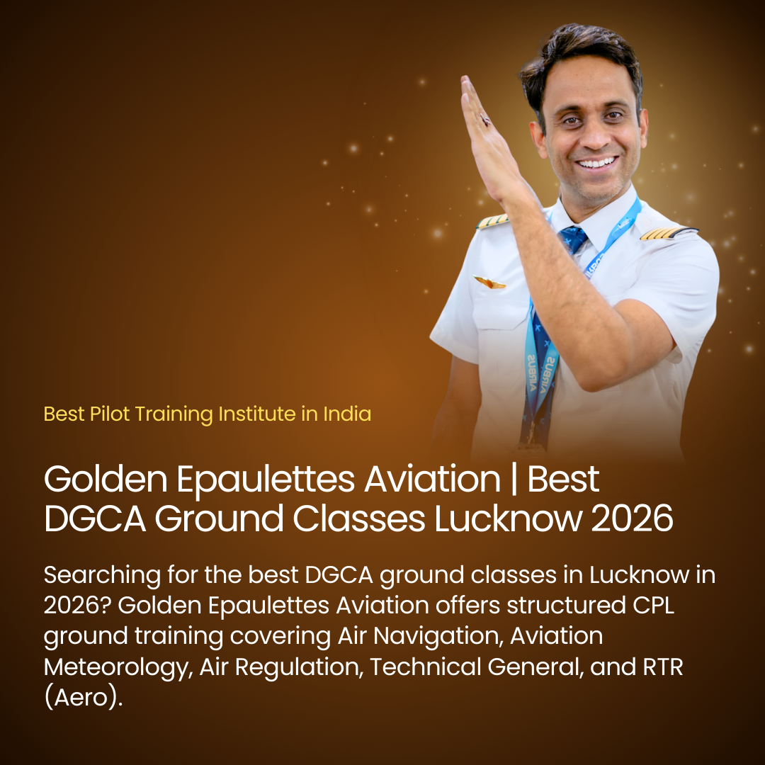 Golden Epaulettes Aviation | Best DGCA Ground Classes Lucknow 2026
